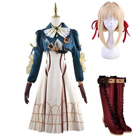 violet evergarden costume|Violet Evergarden Cosplay Costume